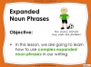 Year 5 and 6 - Expanded Noun Phrases Teaching Resources (slide 2/48)